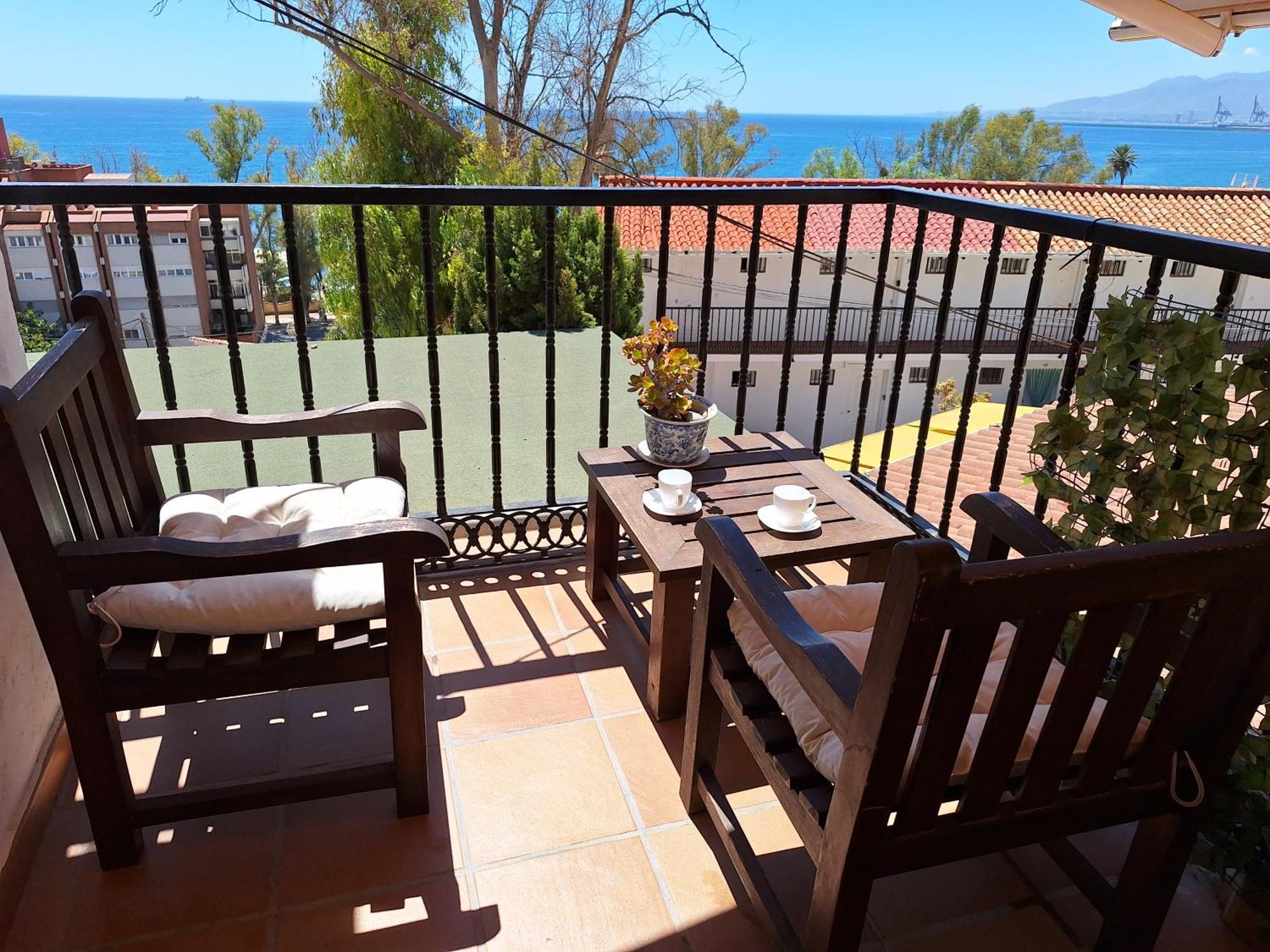 El Balneario Beach And Views, Apartamento Y Terraza Málaga Exteriör bild